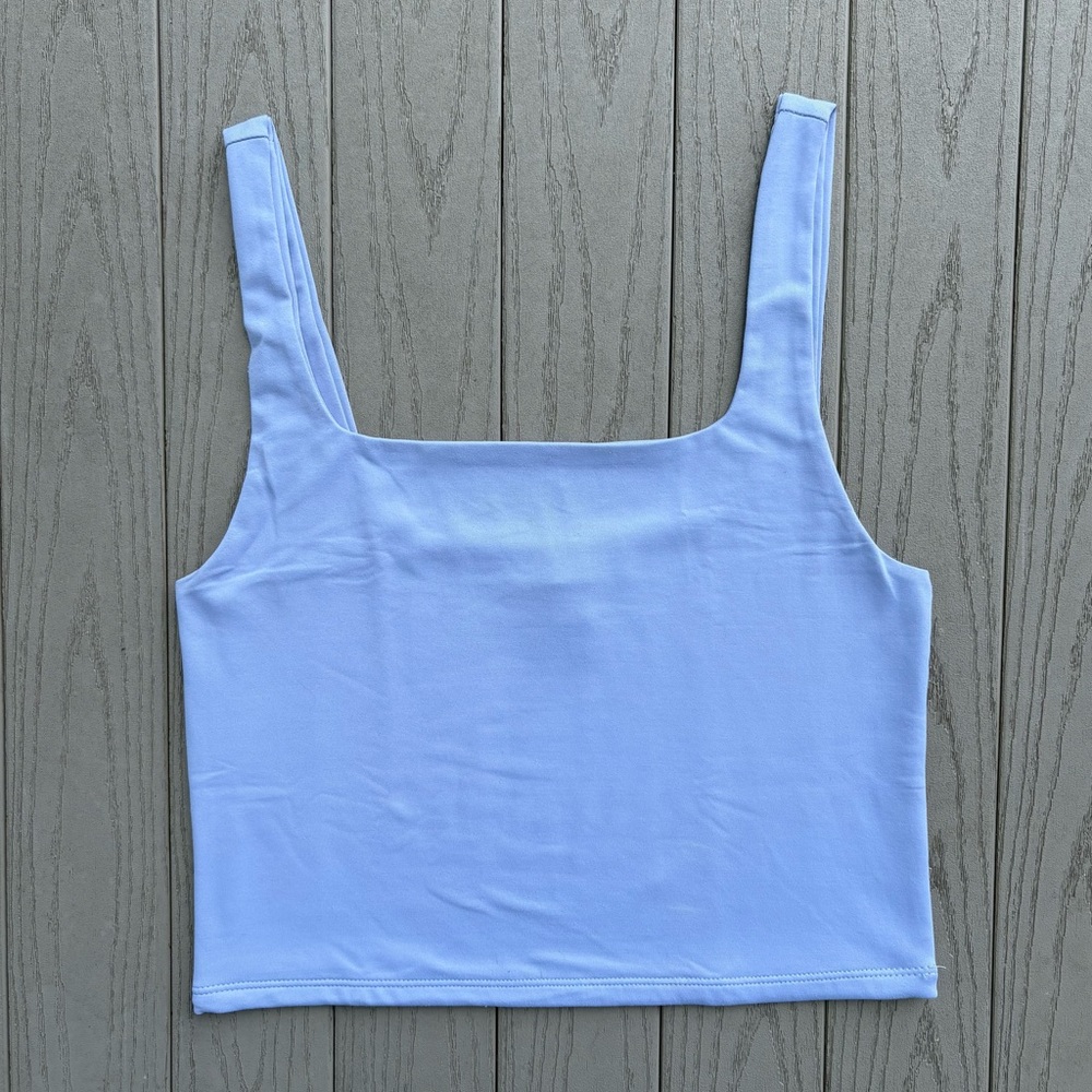 Forever 21 Purple Cropped Tank Top